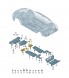 Audi OE 4H0825189DD НИЖНЯ КРИШКА ПІДЛОГИ ШАСІ ЛІВА AUDI A8 D4 Дилерський ОРИГІНАЛ ВІД дилерського центру
