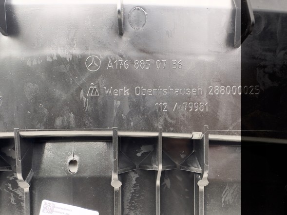 Mercedes-Benz OE КРИШКА, ПАНЕЛЬ ПЕРЕДНЬОГО БАМПЕРА MERCEDES A W176 LIFT 1768850736 ORY