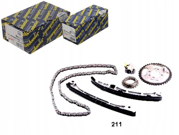 Japanparts JAPKDK-211(HQ) КОМПЛЕКТ ланцюга ГРМ TOYOTA 2.0 2.2 D-4D JAPAN