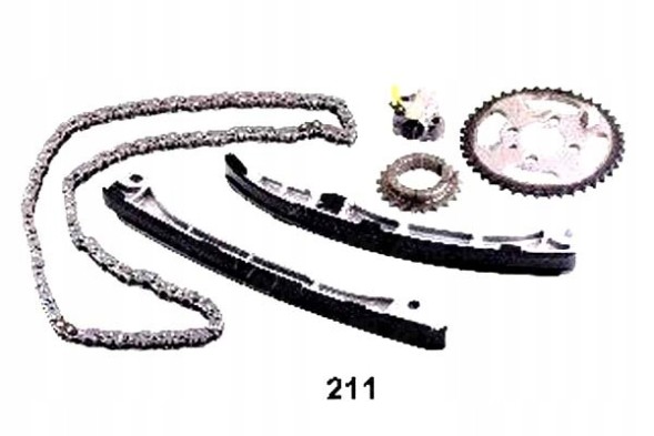 Japanparts JAPKDK-211(HQ) КОМПЛЕКТ ланцюга ГРМ TOYOTA 2.0 2.2 D-4D JAPAN