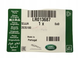 Land Rover OE LR013687 AH228C362AB Шланг холодильний верхній переливний DISCOVERY 4 IV 5.0