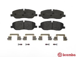 P44014 BREMBO Комплект гальмівних колодок з 4 шт дисків