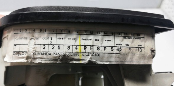 Opel OE ПАНЕЛЬ ПЕРЕМИКАЧІВ OPEL 6N4740100