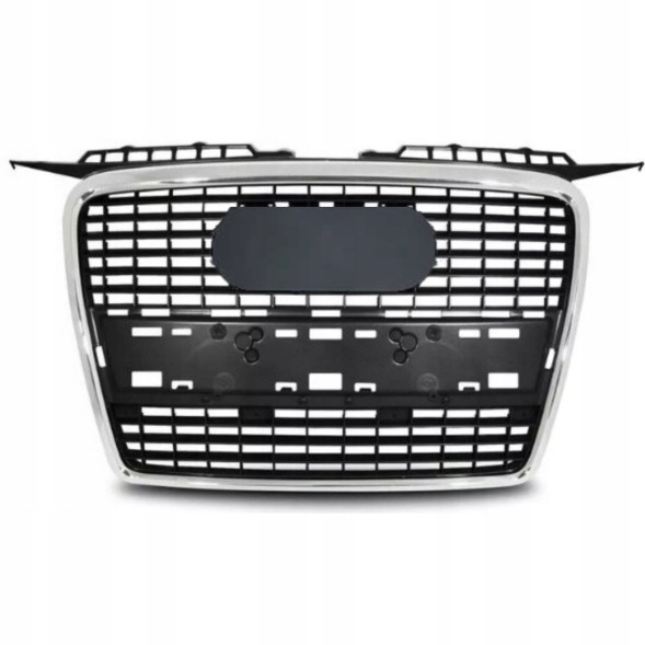 AutoDor D075239 РЕШІТКА РАДІАТОРА AUDI A3 8P 2005-2008 ХРОМ НОВА 8P4853651A 1QP СРІБЛЯСТИЙ ГЛЯНЕЦЬ