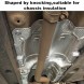 AD BRAKE B0FPCP5GF6 АЛЮМІНІЄВИЙ ТЕПЛОВІЗОЛЯЦІЙНИЙ ЛИСТ ДО 650°C ТЕПЛОІЗОЛЯЦІЯ АВТОМОБІЛЯ 100X40СМ