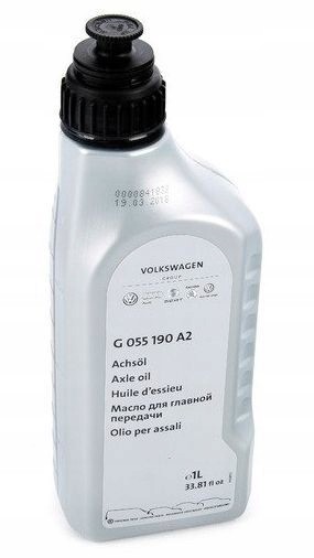 Audi OE G055190A2 Оригінальне трансмісійне масло g055190a2 audi vw