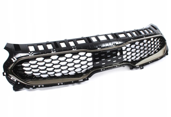 Kia OE 86350J5900 86350-J5900 86355J5800 KIA STINGER ATRAPA GRILL RADAR + KAMERA РЕШІТКА РАДІАТОРА ПЕРЕДНЬОГО БАМПЕРА KIA STINGER 2017-USA НОВА З КАМЕРОЮ