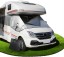 Китай B0DRP6FYRP Термочохол на лобове скло сріблястий Fiat Ducato Citroen Relay Peugeot Boxer