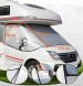 Китай B0DRP6FYRP Термочохол на лобове скло сріблястий Fiat Ducato Citroen Relay Peugeot Boxer