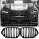 Proteile A080601 Airautopl РЕШІТКА РАДІАТОРА BMW X6 G06 ЧОРНИЙ ГЛЯНЕЦЬ ПОДВІЙНІ ПЛАСТИНКИ НОВА