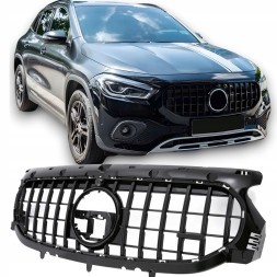 Automaniac A247036 АТРАПА ГРИЛЬ MERCEDES GLA H247 PANAMERICANA AMG GT ЧОРНИЙ ГЛЯНЕЦЬ НОВА 20-23