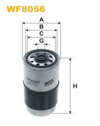 WF8056 WIX FILTERS Фільтр палива