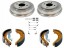 Maxgear ALL0267A Барабани щелепи комплект HONDA CIVIC MA MB MC 1995-2001 ЗАД 203мм KPL