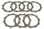 AD BRAKE VIC-114375 Комплект фрикційних дисків зчеплення для HONDA FT, TRX, XR 420/500 1981-2018