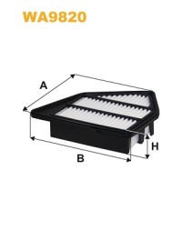 WA9820 WIX FILTERS Фільтр повітряний
