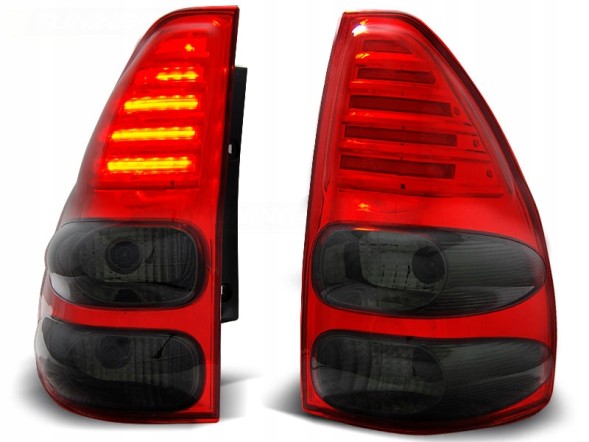 Eagle Eyes LDTO11 mhm Світильники тиль ne kpl led діодні тюнінг red smoke toyota land cruiser 120 2003-