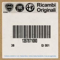 Fiat OE Лівий джгут проводів Fiat Ducato OE 1357871080