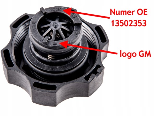 Opel OE 1305248 Пробка розширювального бачка BLUE PRINT ADG09928