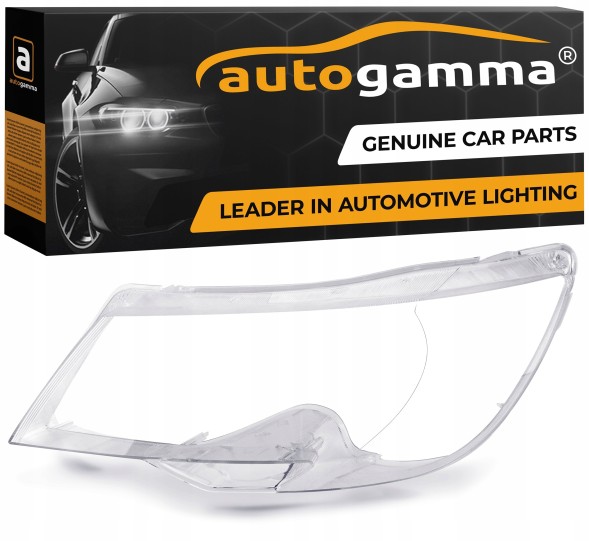 Auto Gamma Klosz do reflektora Skoda Superb 2 II 13-15 Lewy Кришка (скло) фари Auto Gamma ліва галогенова Skoda Superb II 13-15