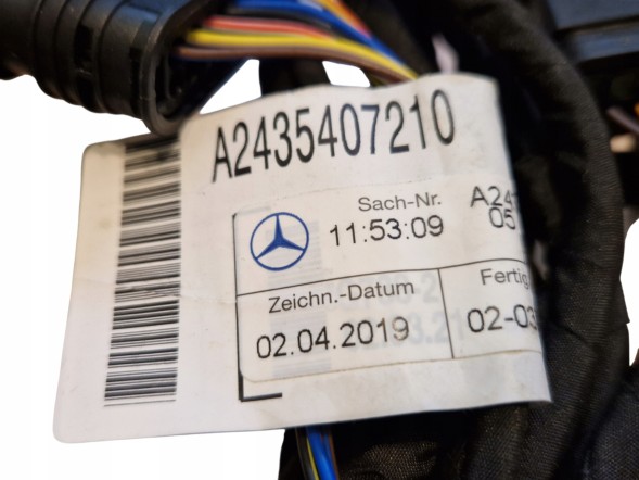Mercedes-Benz OE МЕРСЕДЕС EQA EQB W243 ДРІТ ДАТЧИКІВ ПАРКУВАННЯ 6 PDC ПЕРЕДНІЙ A2435407210