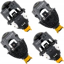 Auto Gamma Soczewki projektory Bi-LED LUNA 2.5" 6000K Лінза проєктора фар Auto Gamma Bi-LED 2.5" 6000K