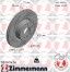 Zimmermann 150.3494.54 Передні диски щілинні zimmermann black z bmw x3 f25 | x4 f26 150.3494.54