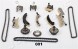 Japanparts KDK-001 Комплект ланцюга грм cadillac bls 2,8т kdk-001
