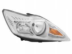 TYC 320510-E MHM TUNING Фара передня ліва (водійська сторона) Tyc Хромована Ford Focus II mk 2 Lift Fl 2008-2012