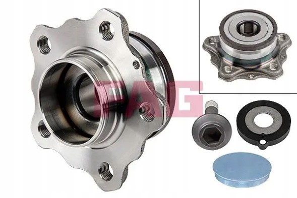 Schaeffler FAG 713 6109 20 Підшипник колеса задній 713 6109 20 fag audi