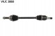 SKF VKJC 3888 Vkjc 3888 skf піввісь toyota yaris 1,0 ле 99- 652мм