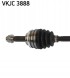 SKF VKJC 3888 Vkjc 3888 skf піввісь toyota yaris 1,0 ле 99- 652мм