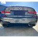 Китай Dyfuzor Dokładka Zderzaka BMW G20 G21 Дифузор BMW G20 G21 Чорний Глянець Накладка Бампера M Pakiet M340i Спойлер