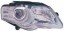 Abakus 441-11B1RMLD-EM Фара права передня vw passat b6