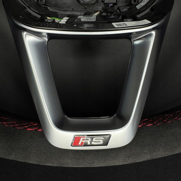 Audi OE 4M8419091AN TPE RS Кермо Alcantara з підігрівом та червоною ниткою для Audi RSQ8 SQ8 Q8 Q7 SQ7 4M8