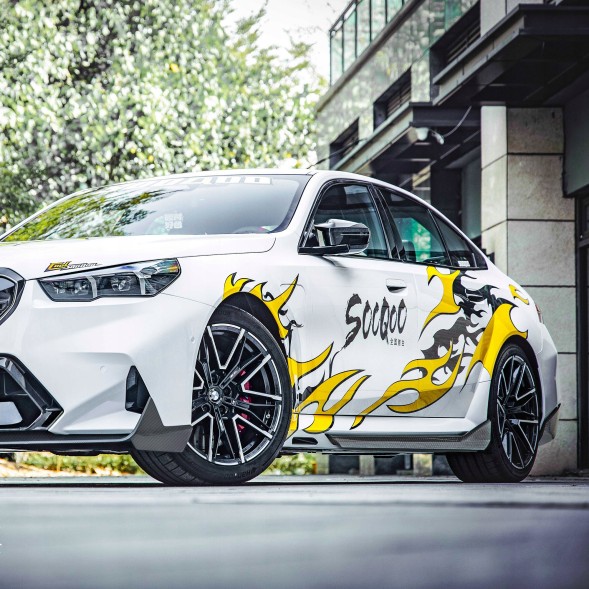 Китай T-472 Карбонові бічні пороги для BMW G90 / G99 M5 у стилі M-Performance