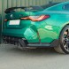 Китай 74743275804 НАКЛАДКИ ЗАДНІ БІЧНІ ДИФУЗОР СПОЙЛЕР MP STYLE BMW G82 G83 CARBON М ПАКЕТ