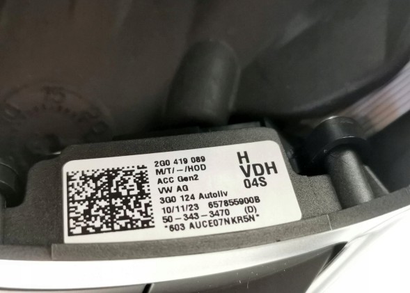 Volkswagen OE 2G0419089H, Kierownica, DWP523457, 2G0419089HVDH КЕРМО VW PASSAT B8 МУЛЬТИФУНКЦІОНАЛЬНЕ ШКІРА 2G0419089H VDH НОВЕ ОРИГІНАЛ