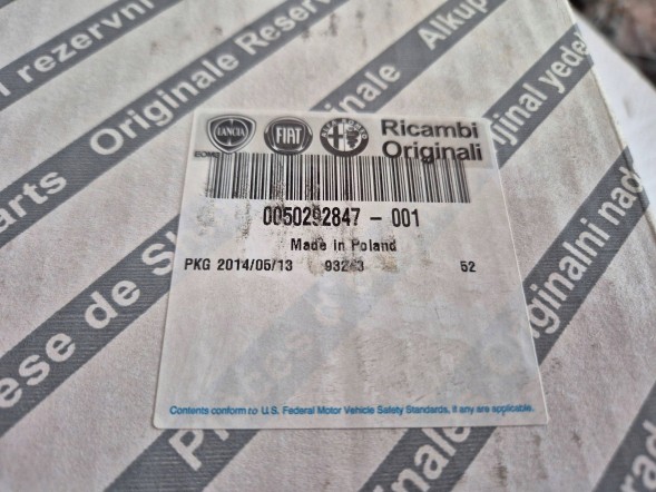 Fiat OE 50292847 Леварка перемикання передач 50292847 fiat nuova 500 (150) лаунж