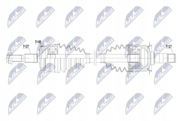NTY NPW-CH-088 Npw-ch-088 nty приводна піввісь
