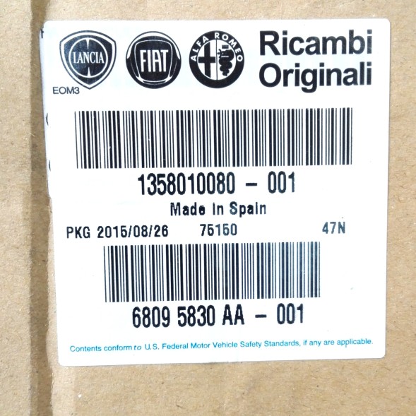 Fiat OE 1393260080 Вентилятор радіатора fiat oe 1393260080 новий!