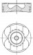 Mahle 021 PI 00125 001 Поршень двигуна 021 pi 00125 001 mahle