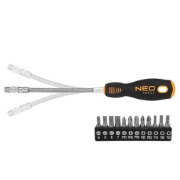 04 215 NEO TOOLS Викрутка з гнучким стрижнем набір 13 шт