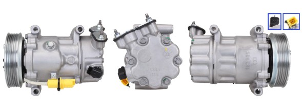 Lucas ACP469 Компресор кондиціонера citroen berlingo, c3 ii, с3 picasso, с4, с4 grand
