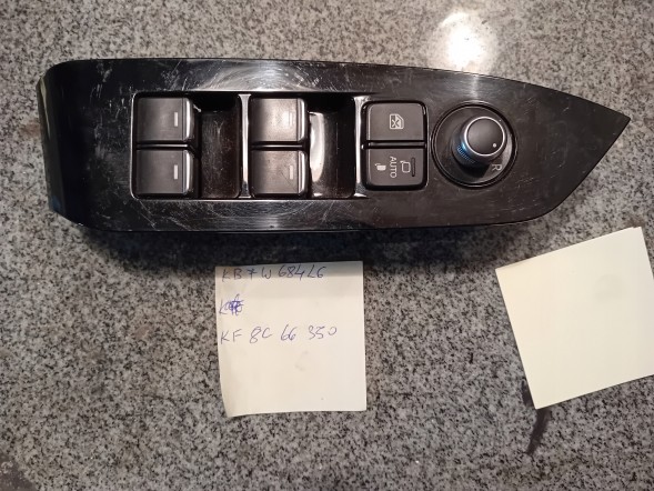 Mazda OE KB7W68426 KF8C66350 Mazda CX-5 CX5 II KF 2017+ Панель перемикача переднього лівого вікна