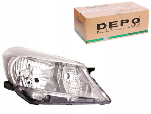 Abakus 212-11T6R-LDEM2 Права передня фара toyota yaris p13