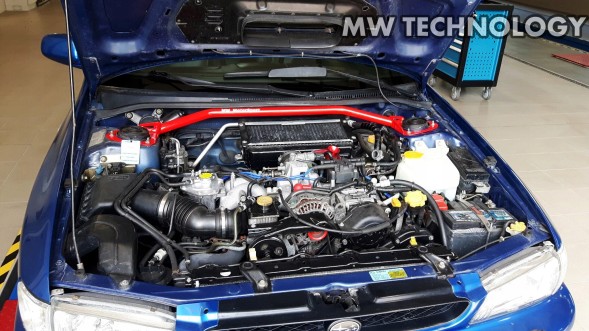 MW TECHNOLOGY M-0066 Амортизація передня задня Subaru impreza GC GT
