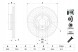 Bosch 0 986 479 E11 Bosch 0 986 479 e11 гальмівний диск (1шт)