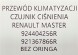 Renault OE 924404256R RENAULT OE OE ШНУР КОНДИЦІОНУВАННЯ ПОВІТРЯ + ДАТЧИК ТИСКУ MASTER III MASTER III ЛІФТ