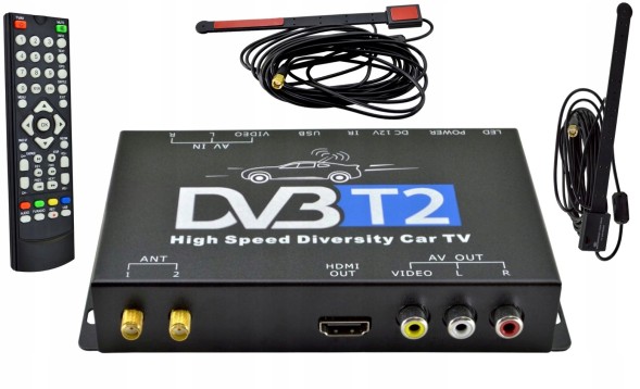 Китай Tuner samochodowy cyfrowy DVB-T2 NVOX DVB221HD ЦИФРОВИЙ АВТОМОБІЛЬНИЙ ТВ-ТЮНЕР DVBT2 H.265 HEVC HDMI ТВ ДЕКОДЕР 12 В