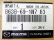 Mazda OE B63B-69-1N7-83 Ліва накладка дзеркала, корпус MAZDA 3 6 2017-2021 НОВА OE